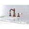 Fauceture FSC197PLAC English Classic Widespread Bathroom Faucet, Antique Copper FSC197PLAC - alternate 6